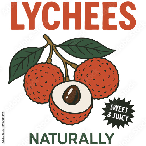 lychees art work 