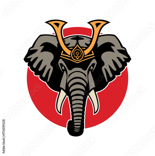 Elephan Warrior Logo Icon