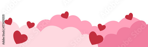 Valentine Cloud Footer