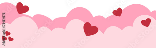 Valentine Cloud Footer