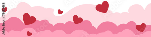 Valentine Cloud Footer