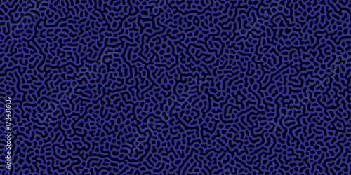 Abstract truing organic wallpaper Turing reaction diffusion monochrome seamless pattern .Monochrome Turing reaction background .Natural seamless line pattern. Linear design with biological shapes