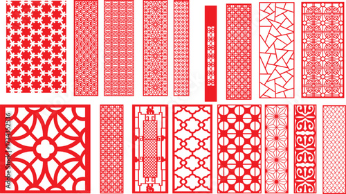 CNC Panels Wall Screens Mashrabiya jali wall décor