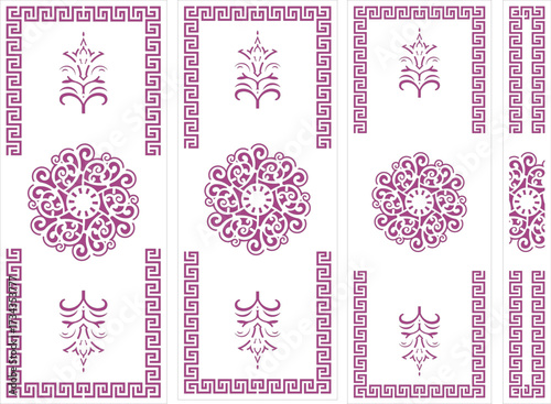 CNC Panels Wall Screens Mashrabiya jali wall décor