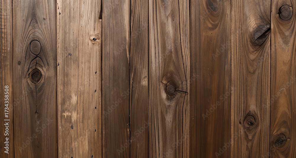 Fototapeta premium Rustic Wooden Planks Background