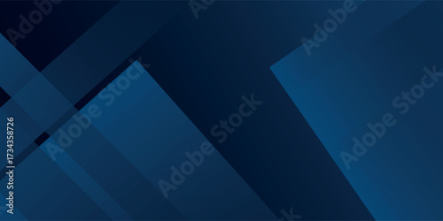 Abstract background gradient dark navy blue banner simple abstract