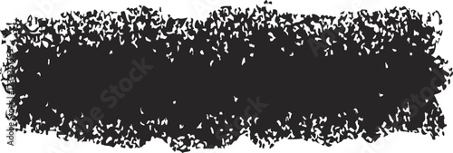 Grunge Brush Stroke Shape, Rough Hand Painted Element, Textured Marker Line for Abstract Design, Creative Decoration, Poster, Banner, Logo and Artistic Vector Illustration