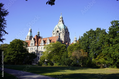 One of the most beautiful town halls in Germany is located in Hanover, Germany.
