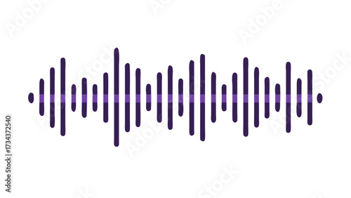Audio technology, music sound waves vector icon illustration. Vector sound waves.icons