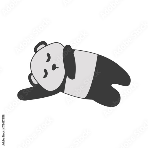 Cuta Panda Illustration