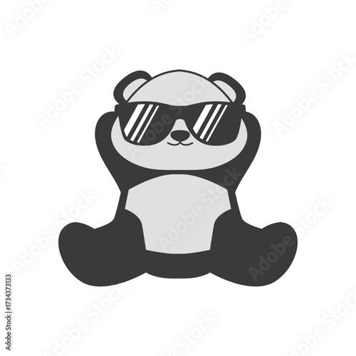 Cuta Panda Illustration