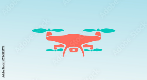 vector illustration of a plane