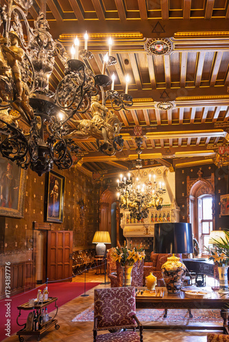 Castle Interior View