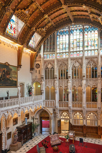 Castle Interior View