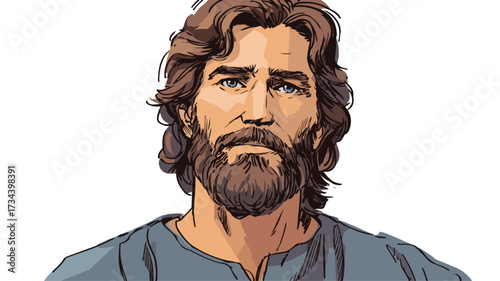 Biblical Apostle Chosen Among Twelve Individuals - Professional Image