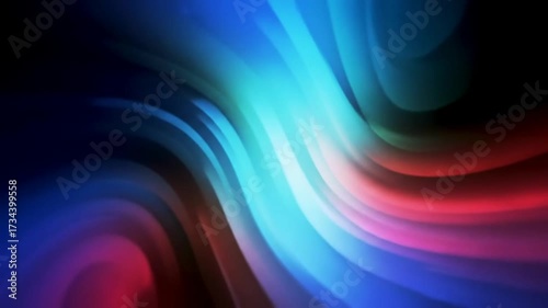 Abstract colorful light waves motion background for creative designs
