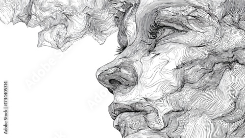 Professional Digital Art Vector with Outline for Creative Projects