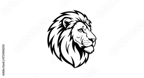 A simple, black and white logo featuring a stylized monkey face with text below.