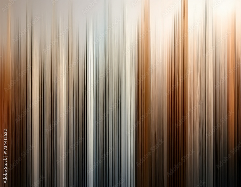 Obraz premium abstract blurry photograph featuring vertical lines in neutral colors