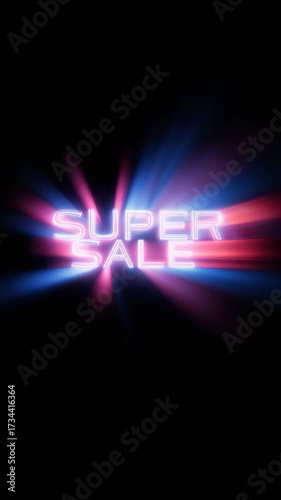 coupon discount advertisement special days price off tag vertical video motion