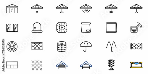 Discover a dynamic collection of modern icons perfect for websites, apps, and presentations, offering versatile visual solutions for diverse creative projects.