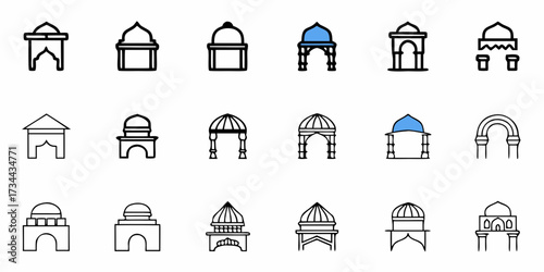 Explore stunning Islamic architectural elements and iconic building designs perfect for your next project, offering a glimpse into rich cultural heritage and modern aesthetics.