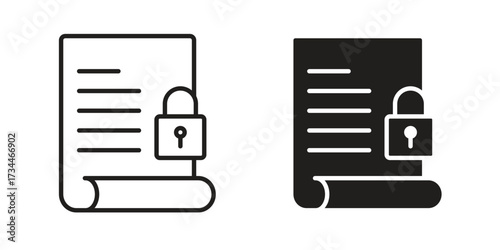 Code of conduct icons simple vector set. logo sign symbol set