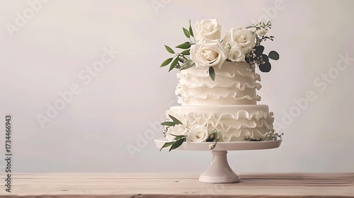 Elegant Wedding and Celebration Cakes in Beautiful Outdoor and Indoor Settings