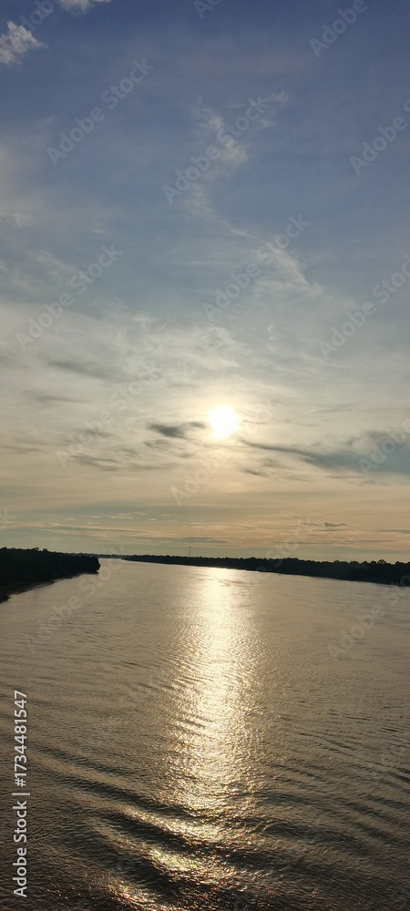 Obraz premium sunset over the sea