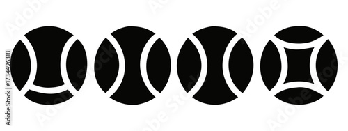 Black and white abstract background vector illustration of a human eye concept design