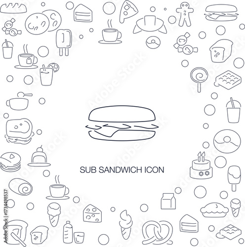 Sub Sandwich Icon
