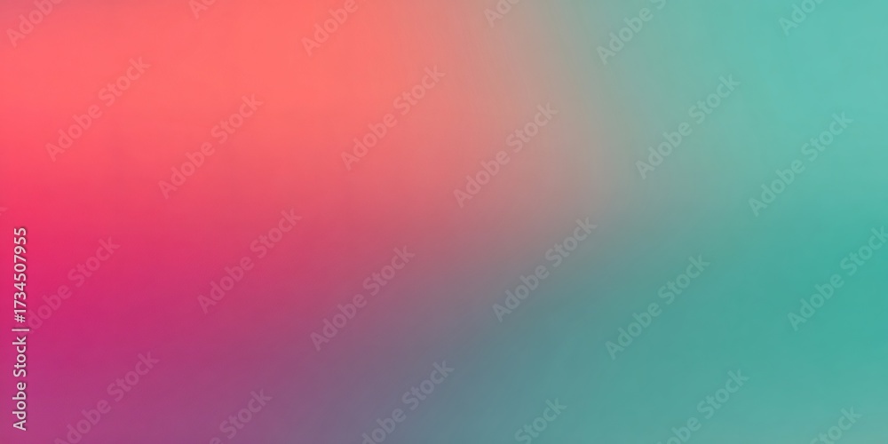 Obraz premium Vibrant abstract gradient with smooth blending colors