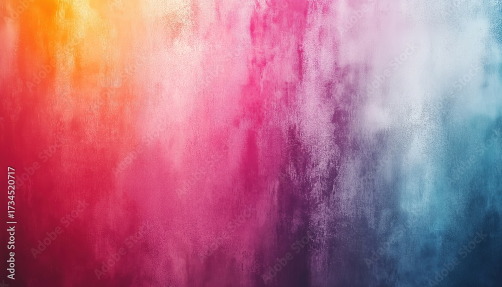 Fototapeta premium Multi-Gradient Blurred With Grainy Noise For Art Product, Social Media, Trendy, Vintage, Brochure. 
