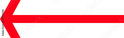 Free Download Left Red Arrow icon. Cursor. Modern simple arrows. Arrow icons set. Arrow collection. Simple arrow, big set Vector illustration. - GFXLoad