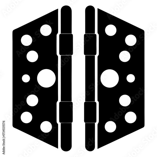 door hinges icon 