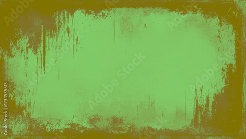green grunge background with copy space