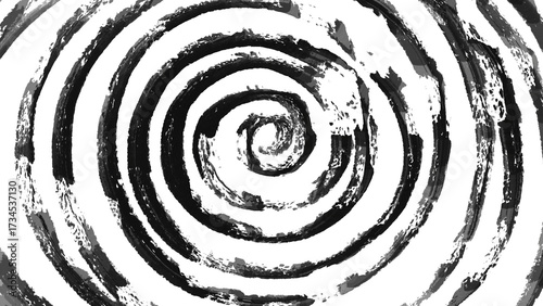 black grunge spiral transparent png