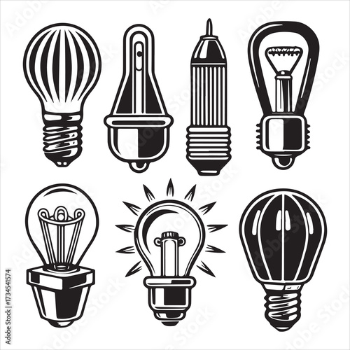 printer machine icon set vector