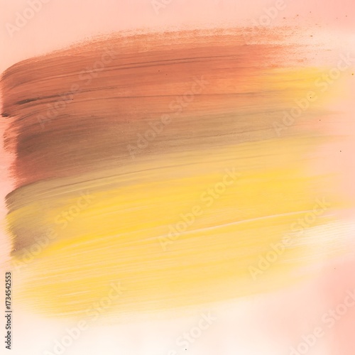 Abstract Autumn Pastel Brushstrokes: A Warm Design, Background texture characterized by distinct, broad brushstrokes. It appears to be created with either acrylic or oil paints.