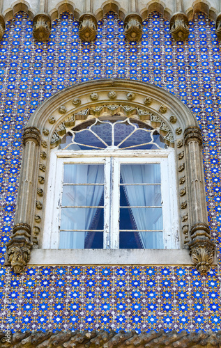 The National Palace of Pena or Castle of Pena Sintra Lisbon, Portugal	