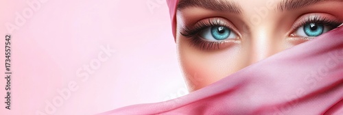 Muslim Woman Embracing Cultural Identity in Hijabs. World Hijab day concept, February 1. Unity and Diversity