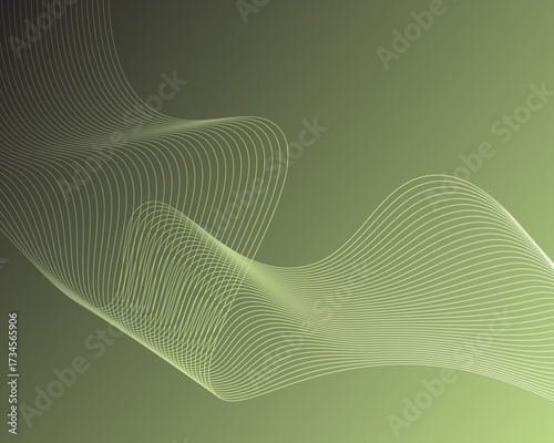 Abstract digital wavy line texture or pattern background with modern gradient flow