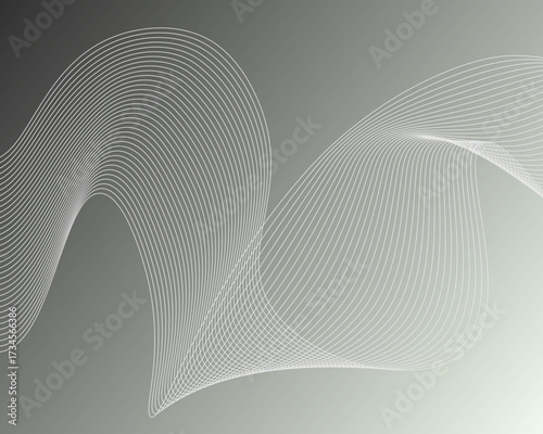 Abstract digital wavy line texture or pattern background with modern gradient flow