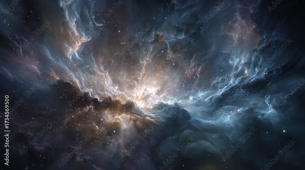 Obraz premium Cosmic nebulae