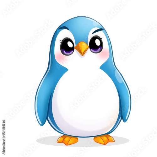 Penguin, Mythical Penguin Sorcerer Character Illustration