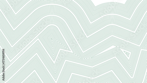 Seamless wavy line pattern. Vector liner on white background. Waves seamless pattern. Abstract curve lines repeat tiling background. Simple abstract dinosaur or dragon skin seamless pattern. 