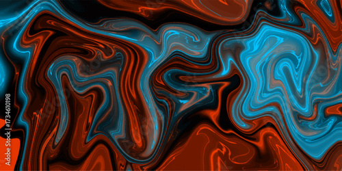 Colorful marble pattern. Abstract wavy curve fluid modern marble texture background. Artwork abstract vector texture. liquify color abstract background wallpaper premium photo premium vector