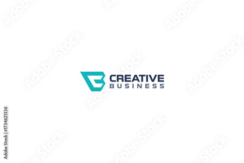 Letter CB creative business logo