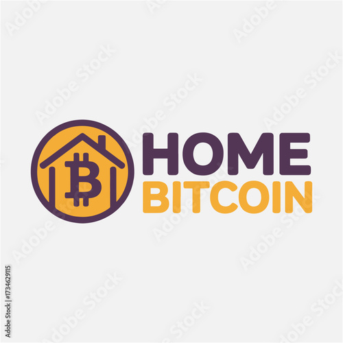 Crypto house logo design