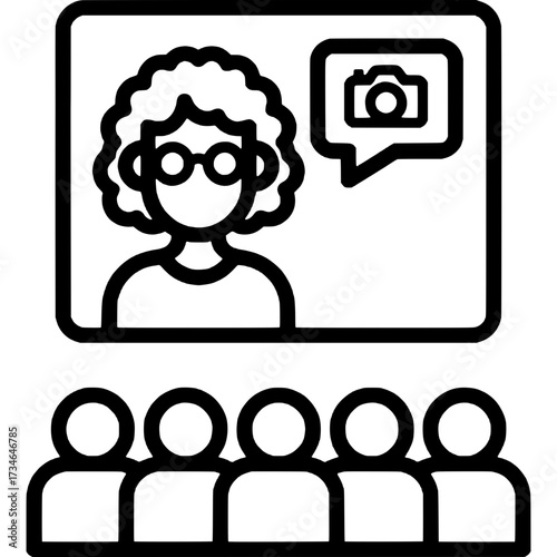 Video Conference Icon